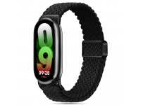 Accesorii Wearables/H1,Curea Tech-Protect NylonMag pentru Xiaomi Smart Band 8 / 9, Neagra -GSMnet.ro-list