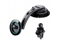 Suporturi Telefoane/H1,Suport Auto Magnetic Joyroom JR-ZS366 Dashboard Air Vent, Universal, Negru -GSMnet.ro-list