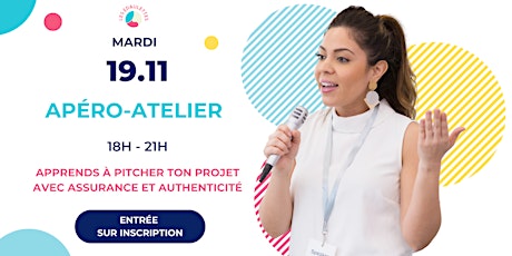 Apéro des Epaulettes - Atelier "Pitch ton projet"