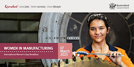 Women in Manufacturing Brisbane Breakfast 2025