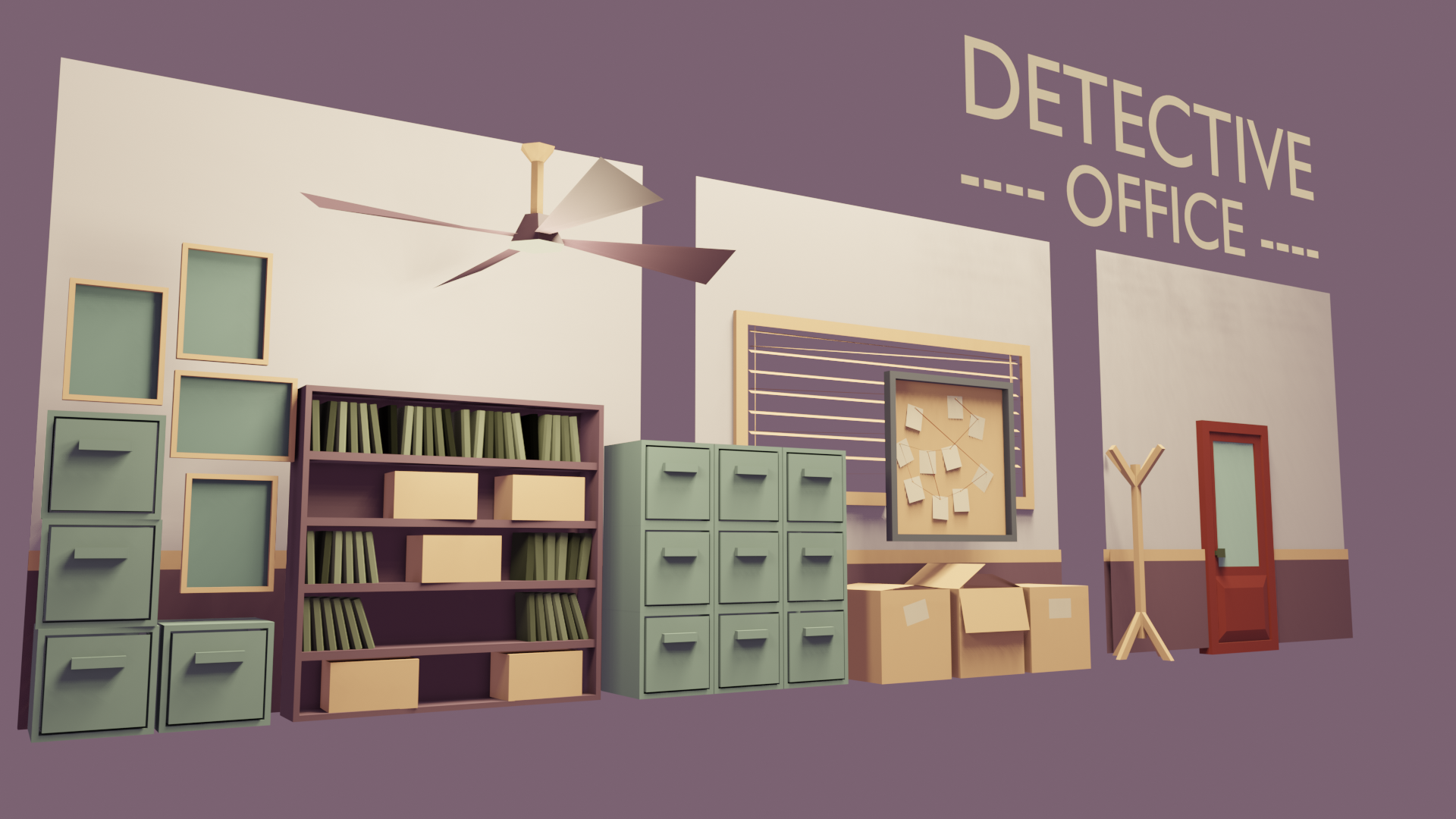 Detective Office assets