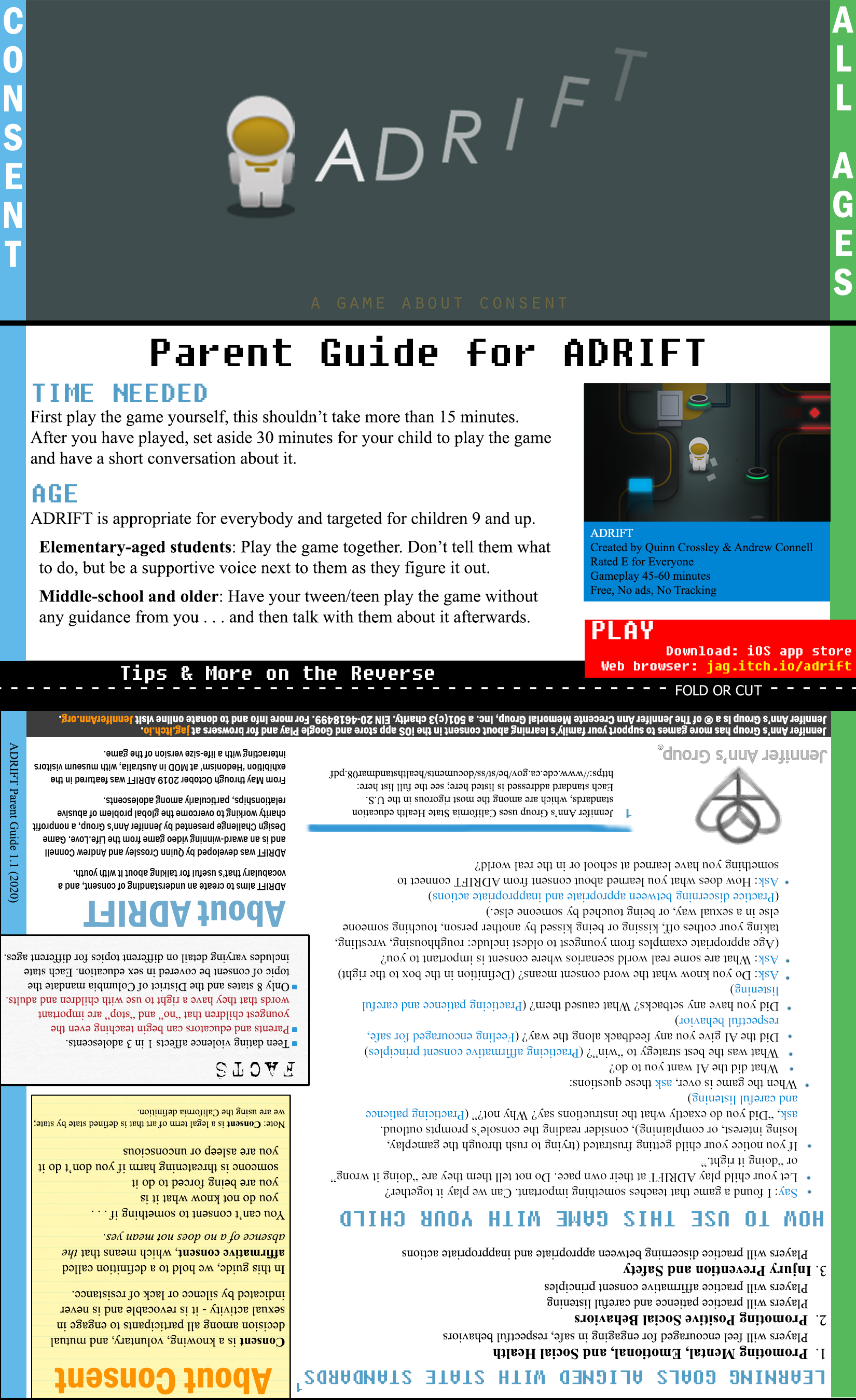 ADRIFT Parent's Guide