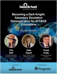 Becoming a Dark Knight: Adversary Emulation Demonstration for ATT&CK Evaluations