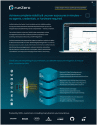 Solution Brief: Introducing the runZero Platform