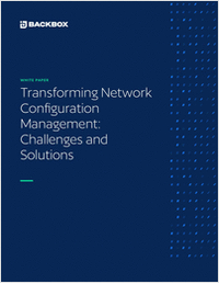 Transforming Network Configuration Management: Challenges and Solutions