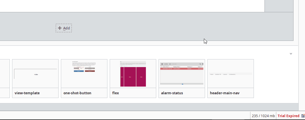 Gateway Trial Status Indicator