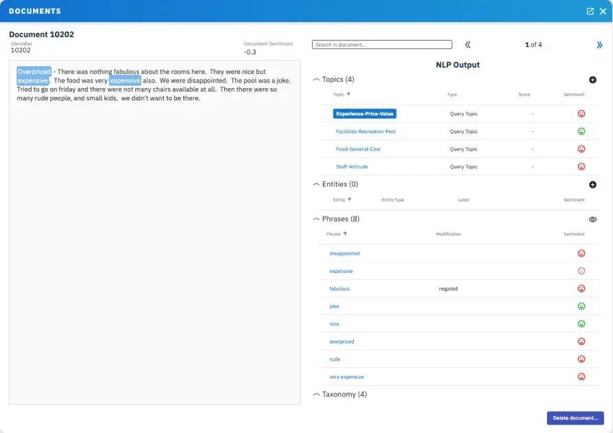 brand sentiment analysis, Lexalytics