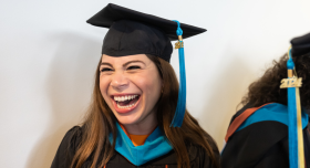 Sara Engelhard (MGPS ’24) at graduation