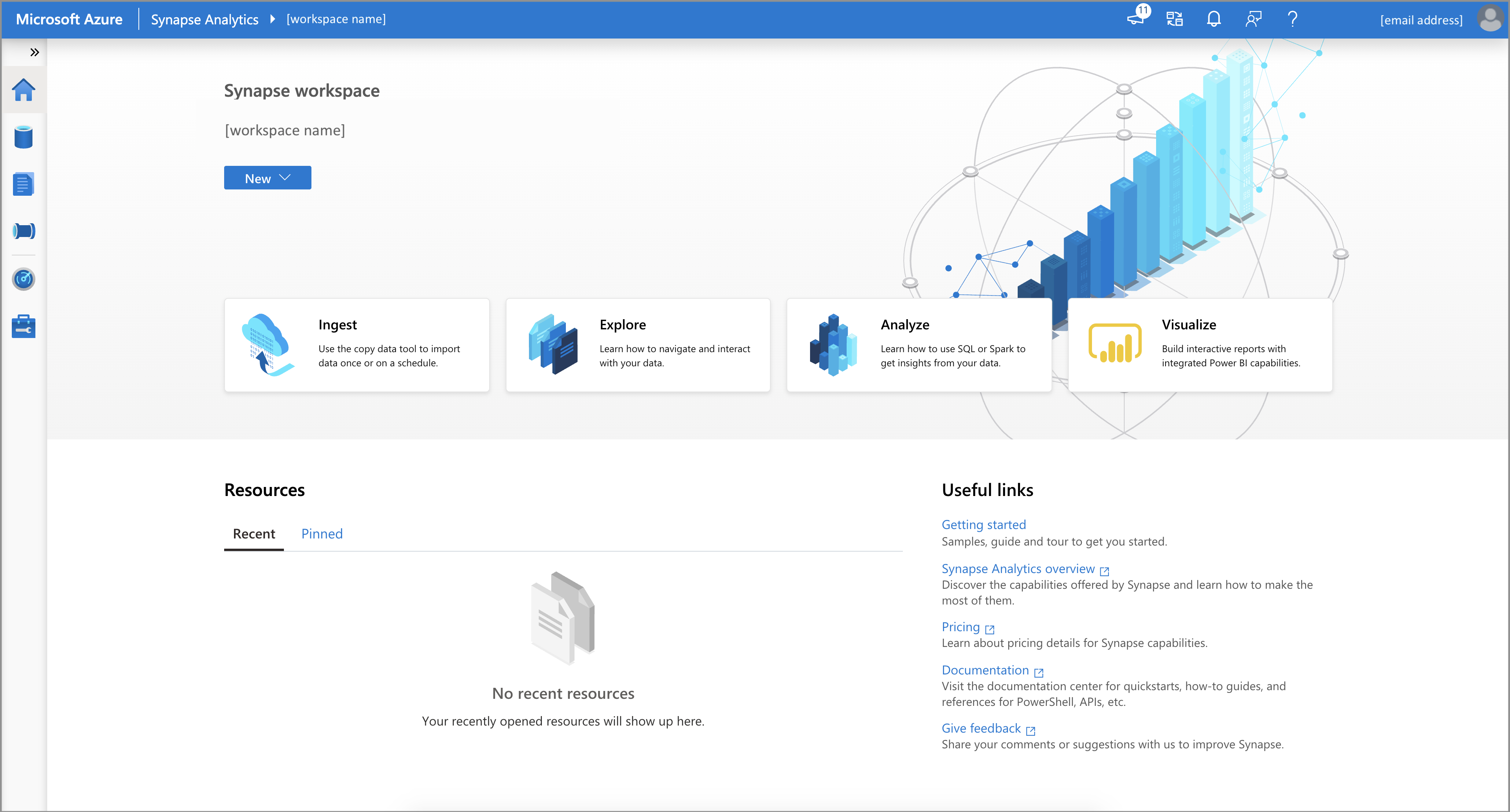 Azure Synapse workspace web