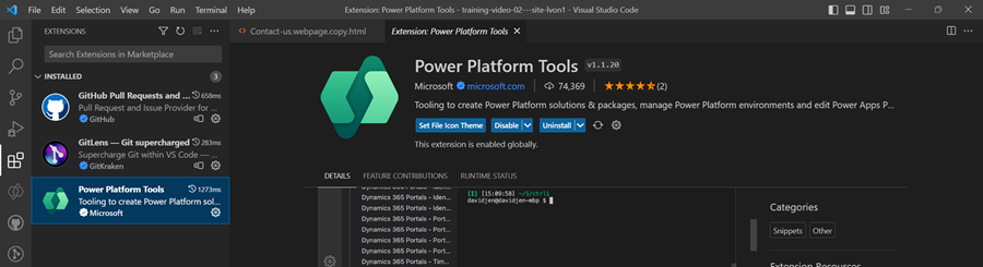 Select Power Platform Tools.