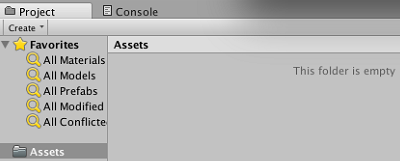 assets folder in unity