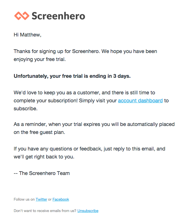 Screenhero productled growth book email onboarding