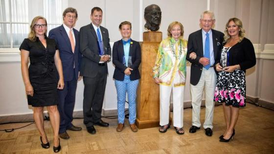 2017 Clements Innovation in Education Award recipients with donors Bess Clements Abell and Tyler Abell