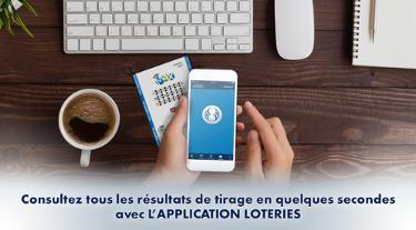 Consultez tous les résultats de tirage en quelques secondes avec l'application Loteries