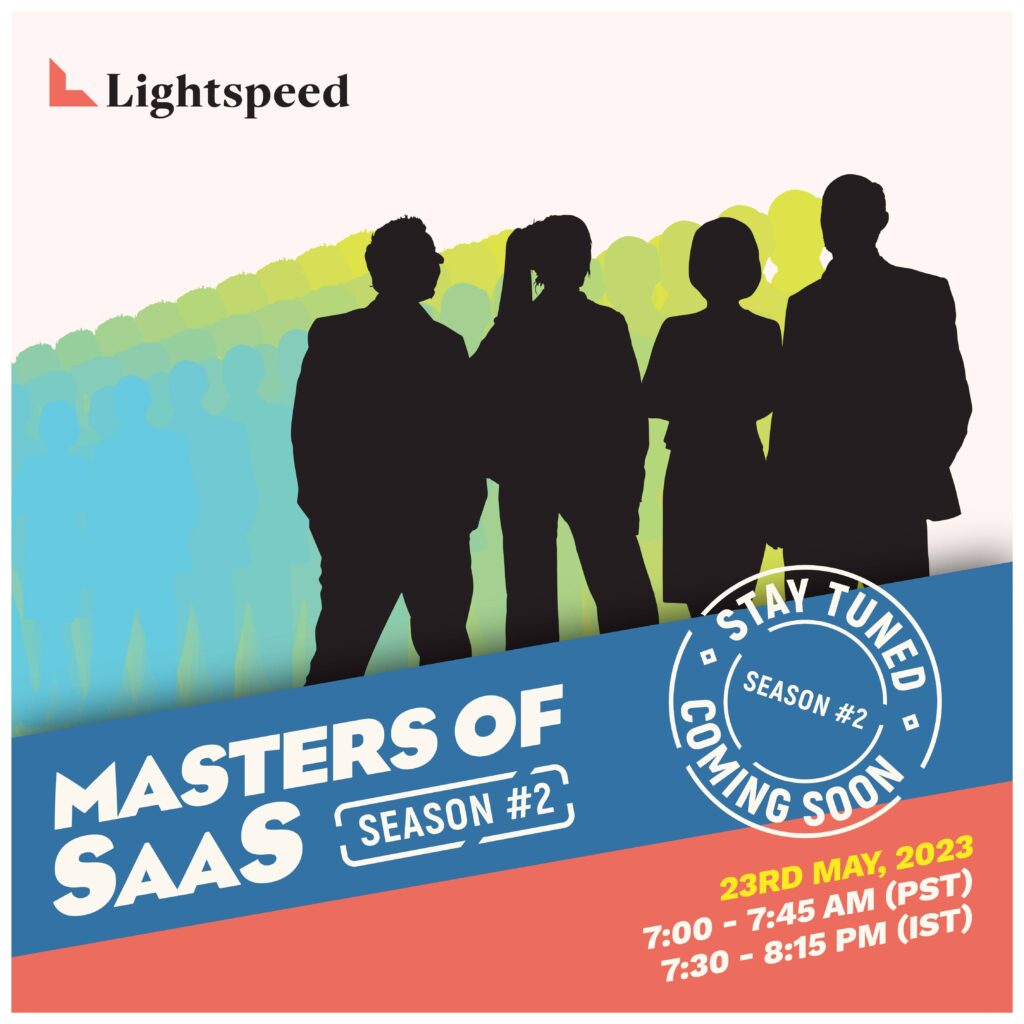 Masters of SaaS