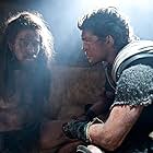 Sam Worthington and Toby Kebbell in Wrath of the Titans (2012)