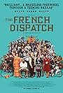 Bill Murray, Willem Dafoe, Frances McDormand, Liev Schreiber, Bob Balaban, Benicio Del Toro, Edward Norton, Henry Winkler, Adrien Brody, Jason Schwartzman, Owen Wilson, Mathieu Amalric, Steve Park, Lois Smith, Tilda Swinton, Christoph Waltz, Wallace Wolodarsky, Jeffrey Wright, Jarvis Cocker, Mohamed Belhadjine, Saoirse Ronan, Tony Revolori, Timothée Chalamet, Lyna Khoudri, and Krishna Bagadiya in The French Dispatch of the Liberty, Kansas Evening Sun (2021)