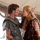 Rosamund Pike and Sam Worthington in Wrath of the Titans (2012)