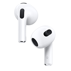 AirPods (3rd generation) with Lightning Charging Case