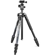 Manfrotto Element MII MKELMII4BK-BH, Lightweight Aluminium Travel Camera Tripod, with Carry Bag, ...