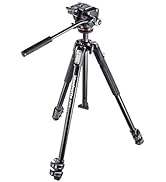 Manfrotto 190X Aluminum 3-Section Tripod Kit with XPRO Fluid Head (MK190X3-2W)