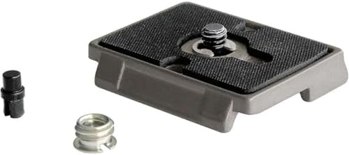 Manfrotto 200PL RC2-System Quick Release Plate with 1/4"-20 Screw and 3/8" Bushing Adapter