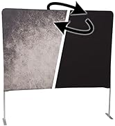 Manfrotto Video Conference Background - Collapsible Aluminium Frame with a Double Sided Cover: Bl...