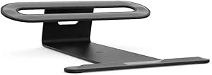 Twelve South ParcSlope for MacBook, Laptops and iPad Pro | Hybrid Laptop Typing Stand and Tablet Desktop Sketching Wedge,Matte Black