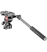 Manfrotto MVH400AHUS Lightweight, Travel Friendly Be Free Live Fluid Video Head, Black 1.1 x 1.1 ...