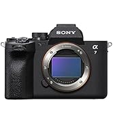 Sony Alpha 7 IV Full-frame Mirrorless Interchangeable Lens Camera,Body Only , Black