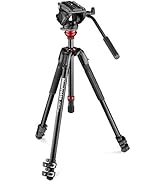 Manfrotto 190X 3-Section Aluminum Video Tripod with 500 Fluid Video Head