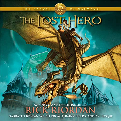 The Lost Hero Audiobook By Rick Riordan cover art