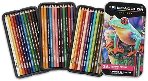 Prismacolor Premier Colored Pencils, Soft Core, 36 Count