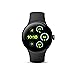 Google Pixel Watch 3 (41mm) Latest Model - Android Smartwatch with Heart Rate Tracking, Advanced Running from Fitbit, Fitness Insights, 24-Hour Battery - Matte Black Aluminum Case - Obsidian Band WiFi