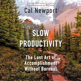 Slow Productivity Audiobook By Cal Newport cover art