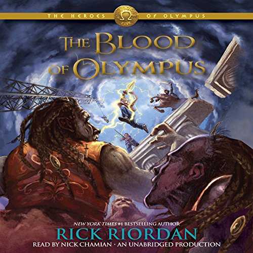 The Blood of Olympus Audiobook By Rick Riordan cover art