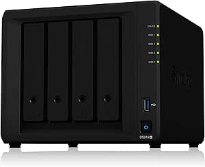 Synology 4 bay NAS DiskStation DS918+ (Diskless)