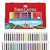 Faber-Castell Classic Colored Pencils Tin Set, 48 Vibrant Colors In Sturdy Metal Case