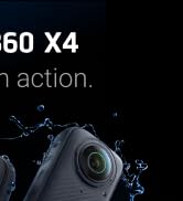 Insta360 X4 Get-Set Bundle - 8K Waterproof 360 Action Camera, 4K Wide-Angle Video, Invisible Self...