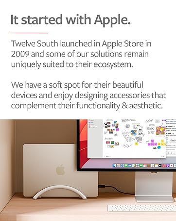 It started with Apple. Twelve South launched in Apple Store in 2009