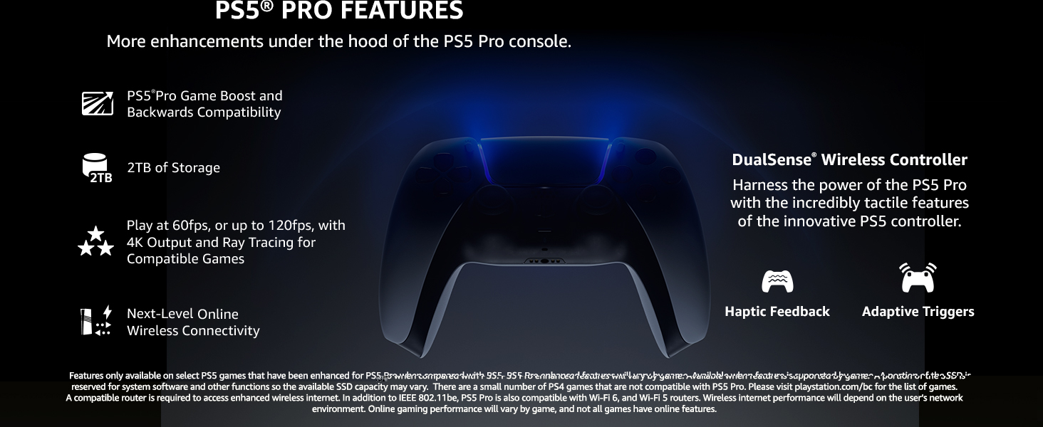 More PS5 Pro Features