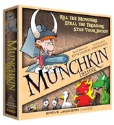 Munchkin Deluxe Board Game, Steve Jackson Games, RPG, Dungeon Adventure