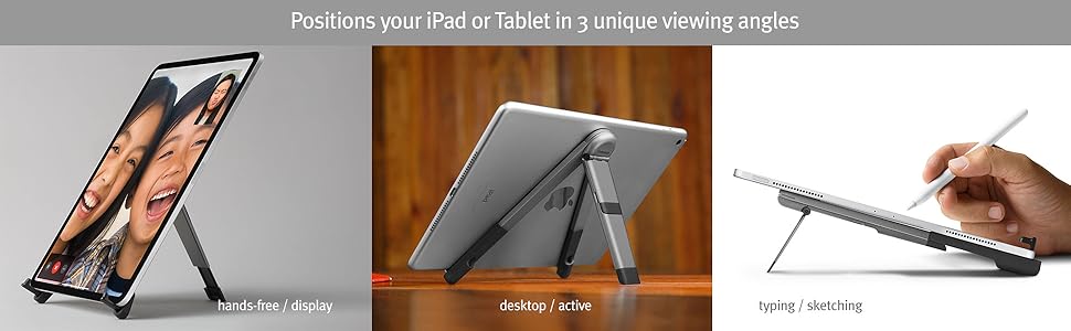 unique viewing angles, hands-free, hands free, desktop mode, typing, sketching