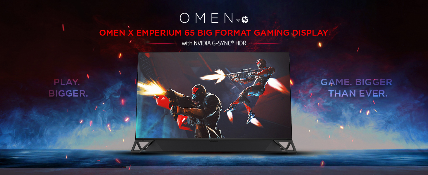 OMEN X Emperium 65 Big Format Gaming Display