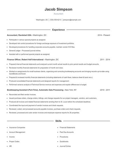 Resume Example