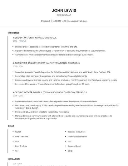 Resume Example