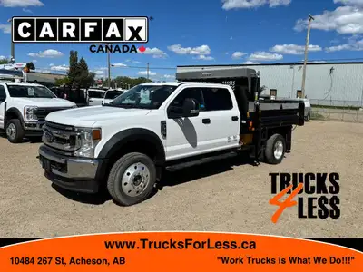 2020 Ford F-550 XLT 4x4, 7.3L V8 Gas, Auto, Only 38,528 km & 1870 hours, A/C, Tilt, Cruise, Pw, Pl,...