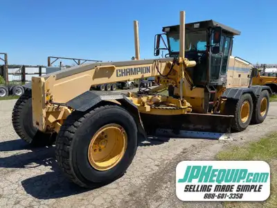 2001 Champion 730A VHP Motor Grader WE SHIP DIRECT TO YOU, USA and Worldwide!! Financing Available S...