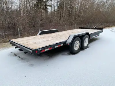 2024 TRAILTECH TANDEM FLAT DECK CELR270-20 FEATURES: - Spring Suspension - Electric Brakes - Slid-In...