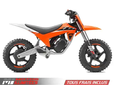 2025 KTM SX-E 2 Electrique Frais inclus+Taxes Motos Illimitées Terrebonne. Prix de vente inclus frai...